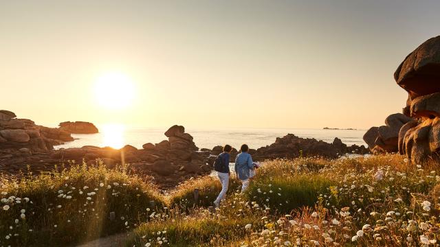 Coucher de soleil | Ploumanac'h entre amis | Perros-Guirec | Côtes d'Armor (Bretagne)