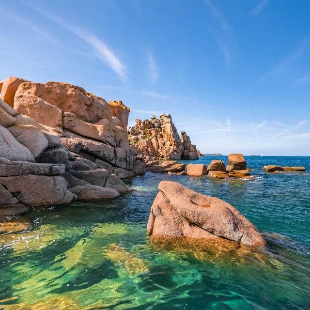 Côte de Granit rose | Les rochers de Ploumanac'h | Perros-Guirec | Côtes d'Armor (Bretagne)