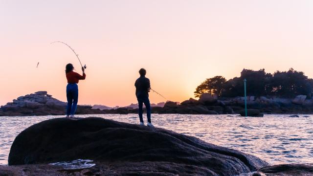 Pêcheur | Ploumanac'h | Côte de Granit Rose | Perros-Guirec | Côtes d'Armor (Bretagne)