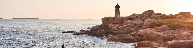 Phare du Mean Ruz à Ploumanac'h | Perros-Guirec | Côtes d'Armor (Bretagne)