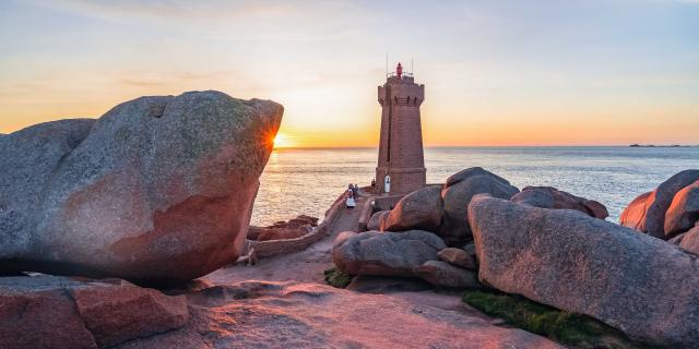 Phare du Mean Ruz à Ploumanac'h | Perros-Guirec | Côtes d'Armor (Bretagne)