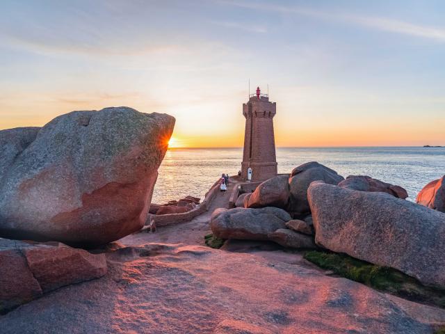 Phare du Mean Ruz à Ploumanac'h | Perros-Guirec | Côtes d'Armor (Bretagne)