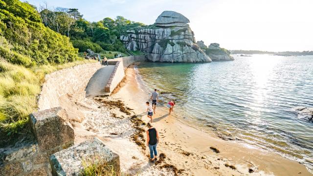 Plage de La Bastille à Ploumanac'h |- Perros-Guirec | Côtes d'Armor (Bretagne)