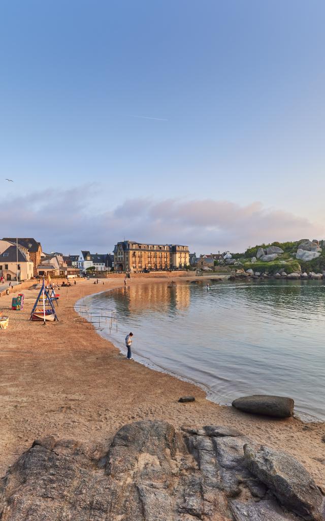 Plage de Saint-Guirec- Perros-Guirec | Côtes d'Armor (Bretagne)