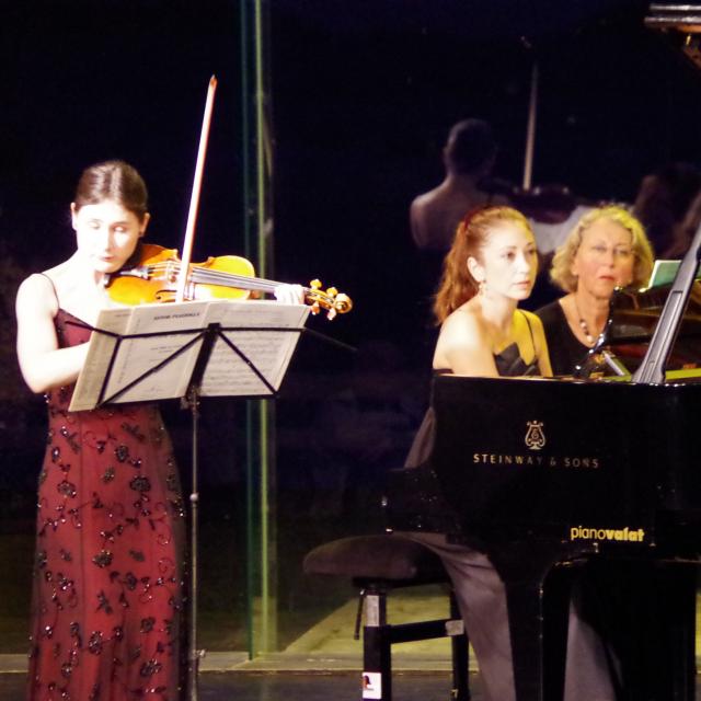 Fanny Clamagirand (violon) et Vanya Cohen (piano) | Festival Musique de Chambre 2017 | Palais des congrès de Trestraou