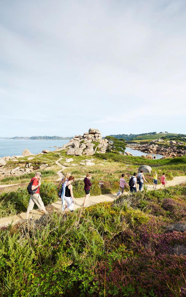 OT - Cote De Granit Rose - GR34, Sentier des Douaniers | Ploumanac'h, Perros-Guirec | Côtes d'Armor (Bretagne)