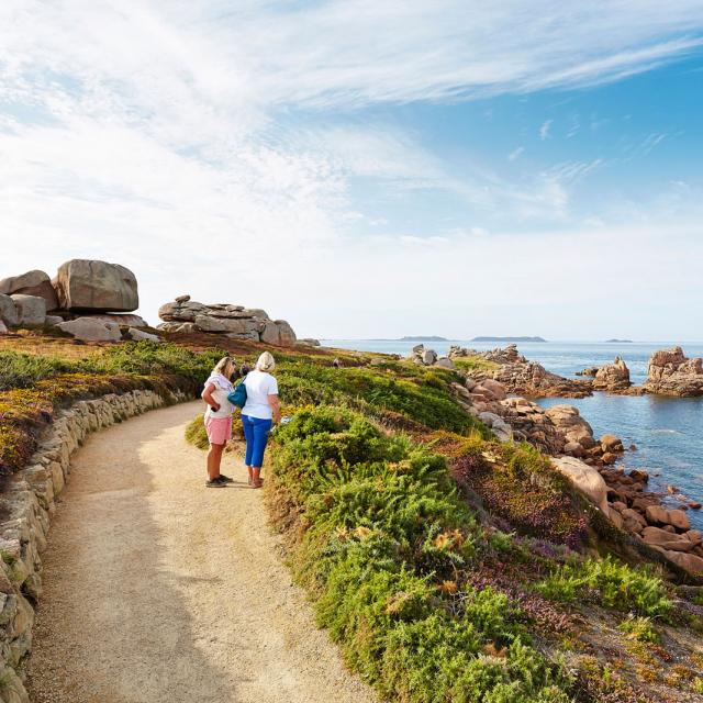 OT - Cote De Granit Rose - GR34, Sentier des Douaniers | Ploumanac'h, Perros-Guirec | Côtes d'Armor (Bretagne)