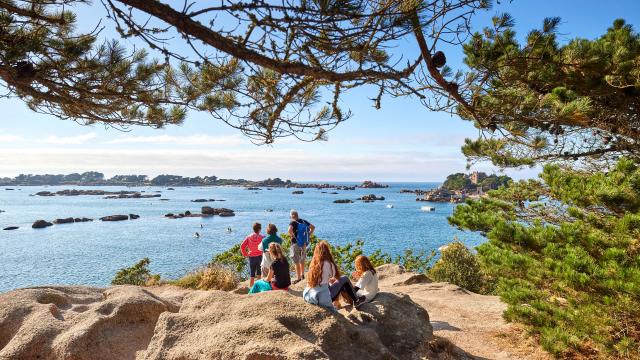 Sentier des Douaniers, randonnée | Ploumanac'h, Côte de granit rose | Perros-Guirec, Côtes d'Armor( 22), Bretagne