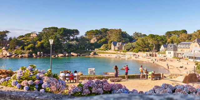 Plage Saint-Guirec | Ploumanac'h, Côte de granit rose | Perros-Guirec, Côtes d'Armor( 22), Bretagne