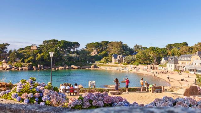 Plage Saint-Guirec | Ploumanac'h, Côte de granit rose | Perros-Guirec, Côtes d'Armor( 22), Bretagne