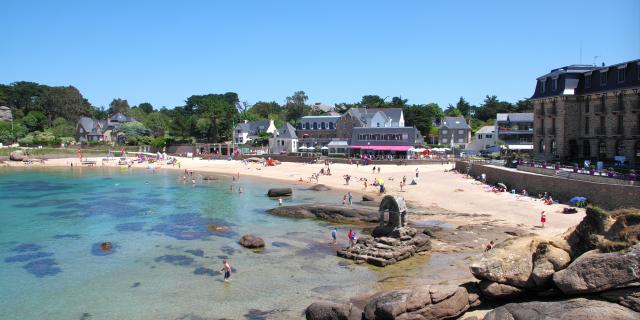 Plage de Saint-Guirec, Eaux de baignade