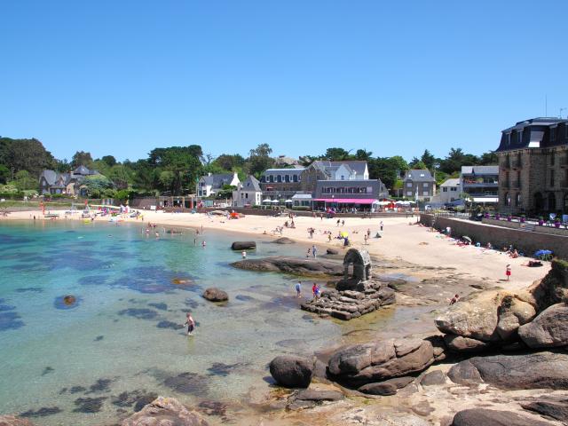 Plage de Saint-Guirec, Eaux de baignade