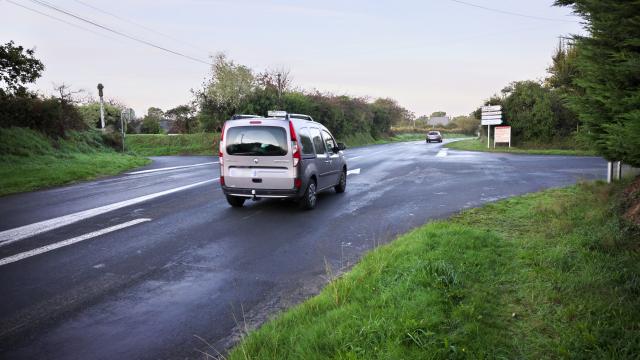 Travaux Route Pleumeur