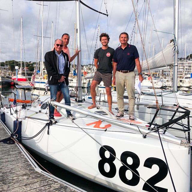 Mini Transat bateau Thomas Cornu, Erven Léon, Yannick Cuvillier, Patrick Loisel