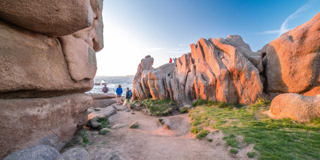 OT - Rochers - sentier des douaniers - Ploumanac'h - Perros-Guirec