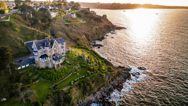 Manoir du Sphinx - Villas - Perros-Guirec - Trestrignel - Drone Chimair