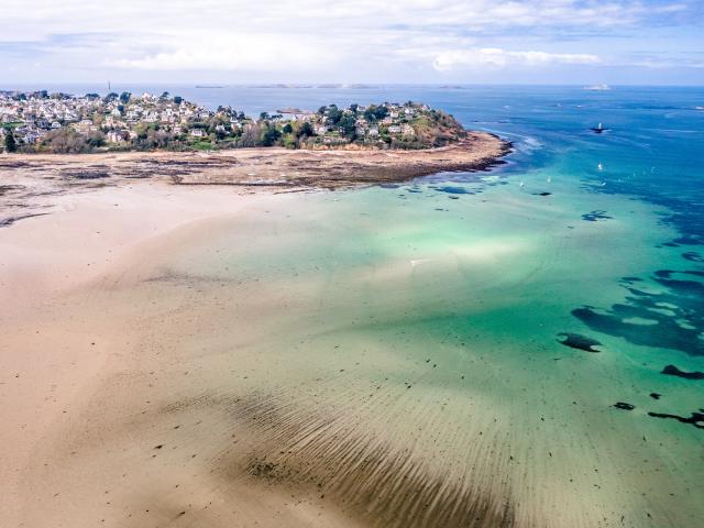 OT - marée basse, estran,Trestrignel, Perros-Guirec, Bretagne, Côtes d'Armor