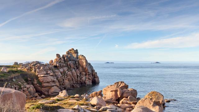 Sentier des Douaniers, Ploumanac'h, Côte de granit rose, Perros-Guirec