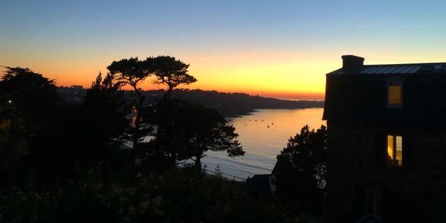 Vue De Nuit - Ty Huellan - Gîtes OT Perros-Guirec