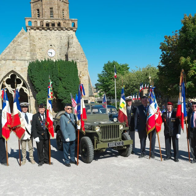 Cérémonie Libéragion Perros Guirec