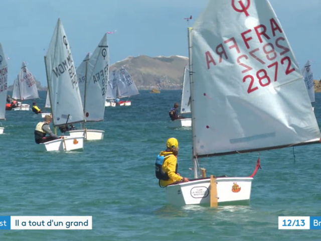 Fr3 JT 13h Coupe internationale d'été d'Optimist