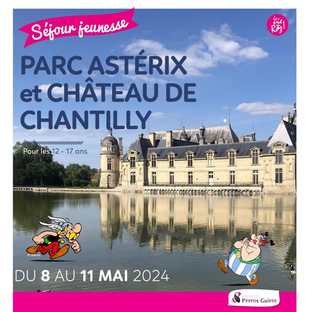 Affiche Site Sejour Asterix Et Chantilly 2024